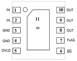 IC QFN10 ET9640 – Chip de Carga IC QFN10 ET9640 – Chip de Carga